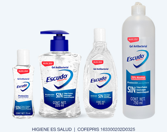 jabon antibacterial escudo blanco